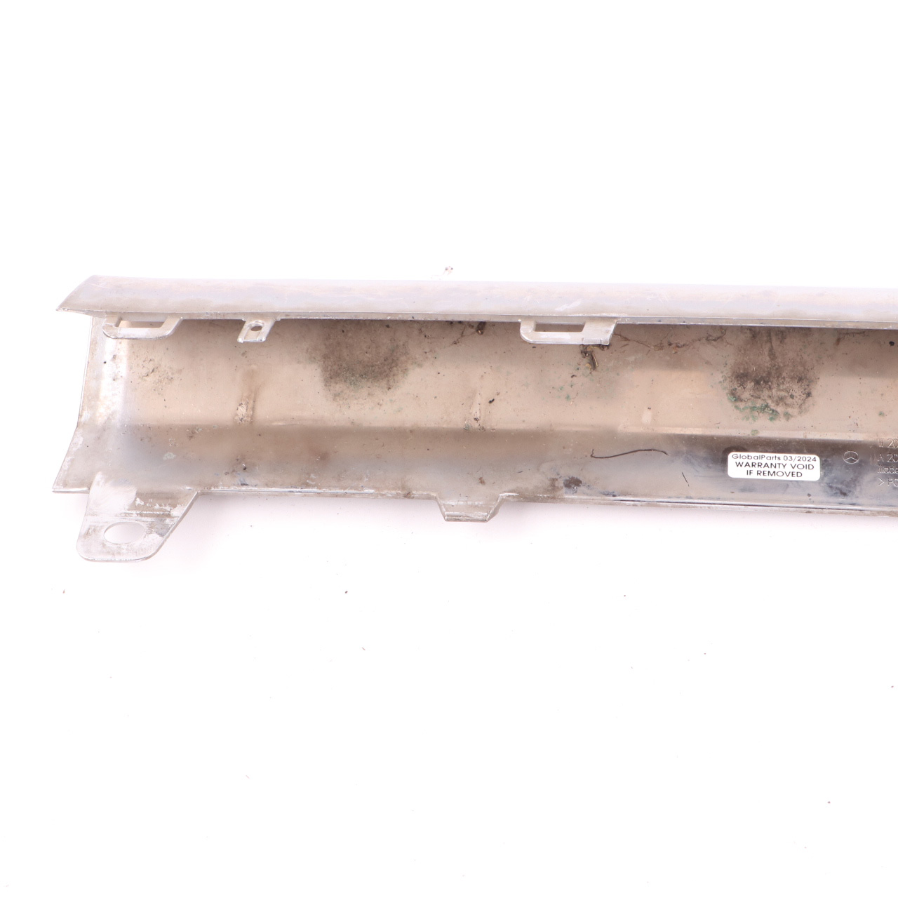 Mercedes W205 AMG Front Bumper Lower Trim Moulding Cover Chrome A2058851574