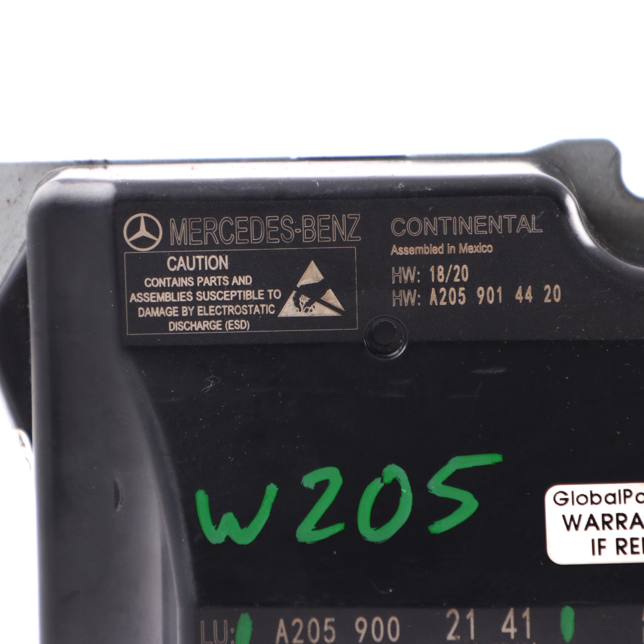 Mercedes W205 Luftmodul Steuergerät SRS ECU A2059002141