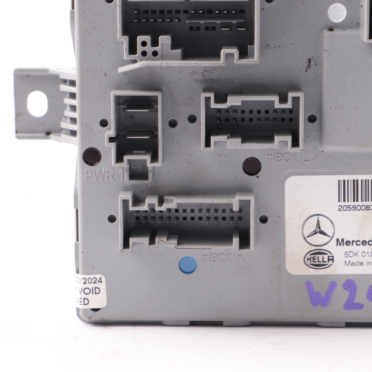 Mercedes W205 SAM Modul hintere Karosserie Komfort Steuergerät ECU A2059008304