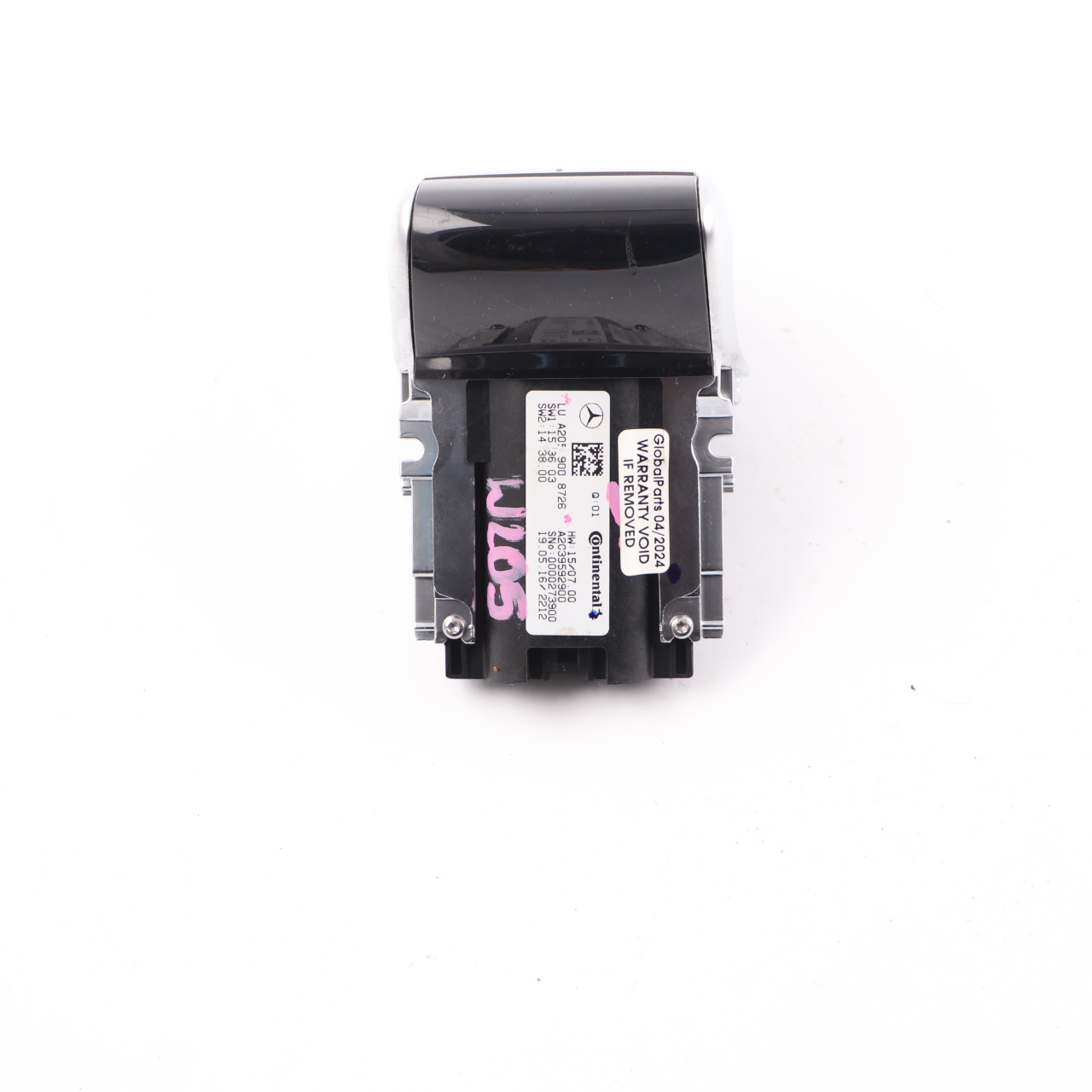 Mercedes W205 Touchpad Konsole Schal Ttafel Controller A2059008726