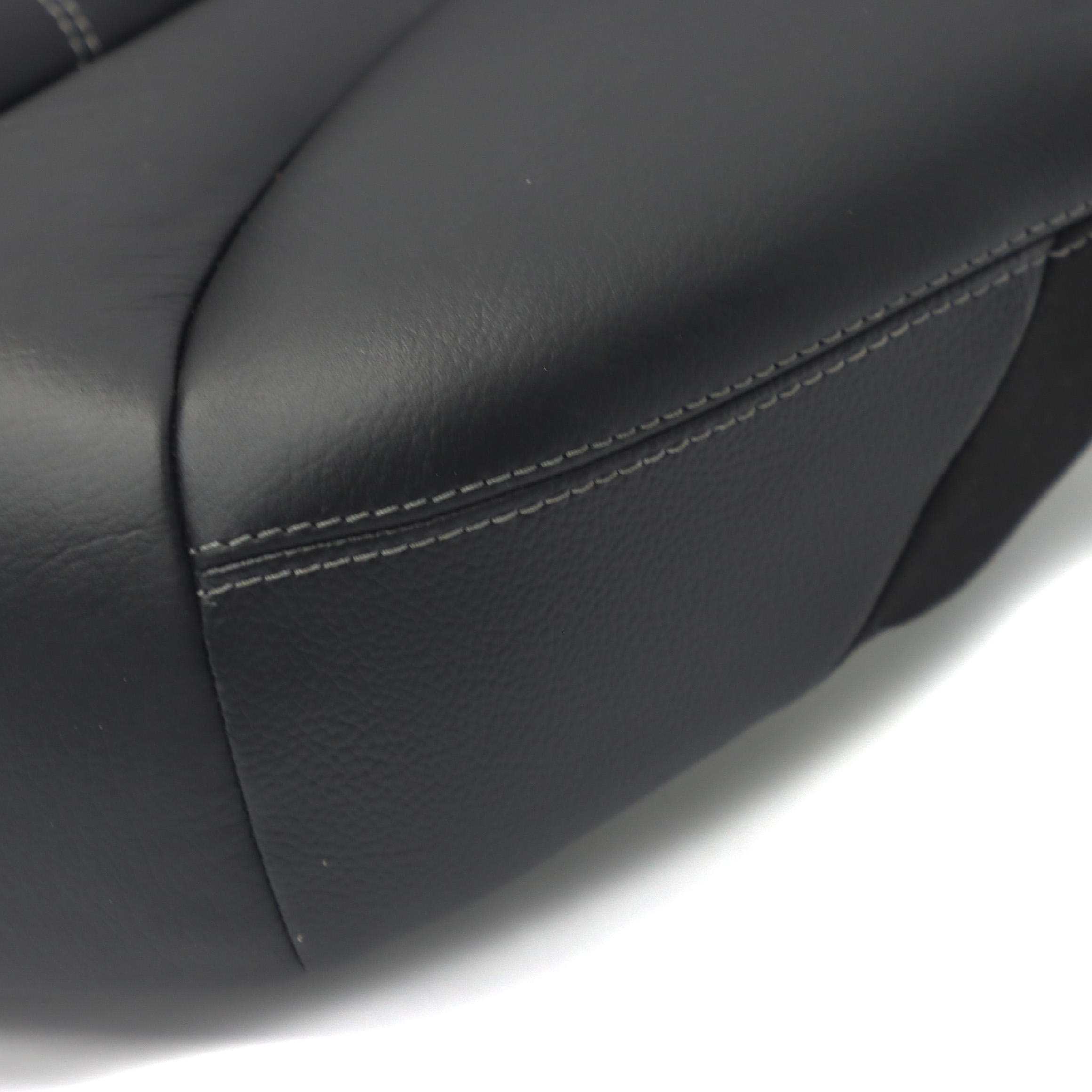 Mercedes W205 Rücksitzbank Couchverkleidung Trim Seating Schwarz Leder