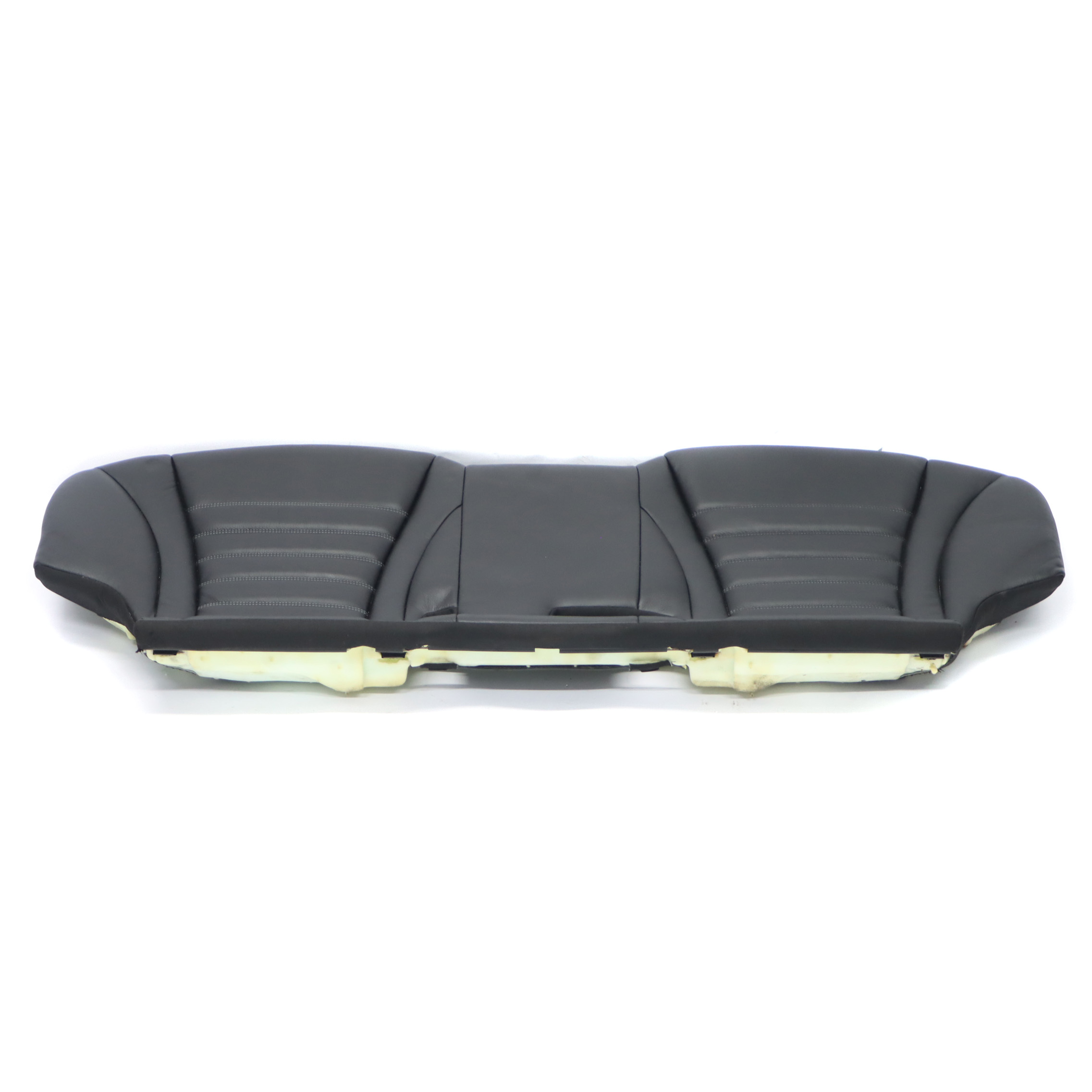 Mercedes W205 Rücksitzbank Couchverkleidung Trim Seating Schwarz Leder