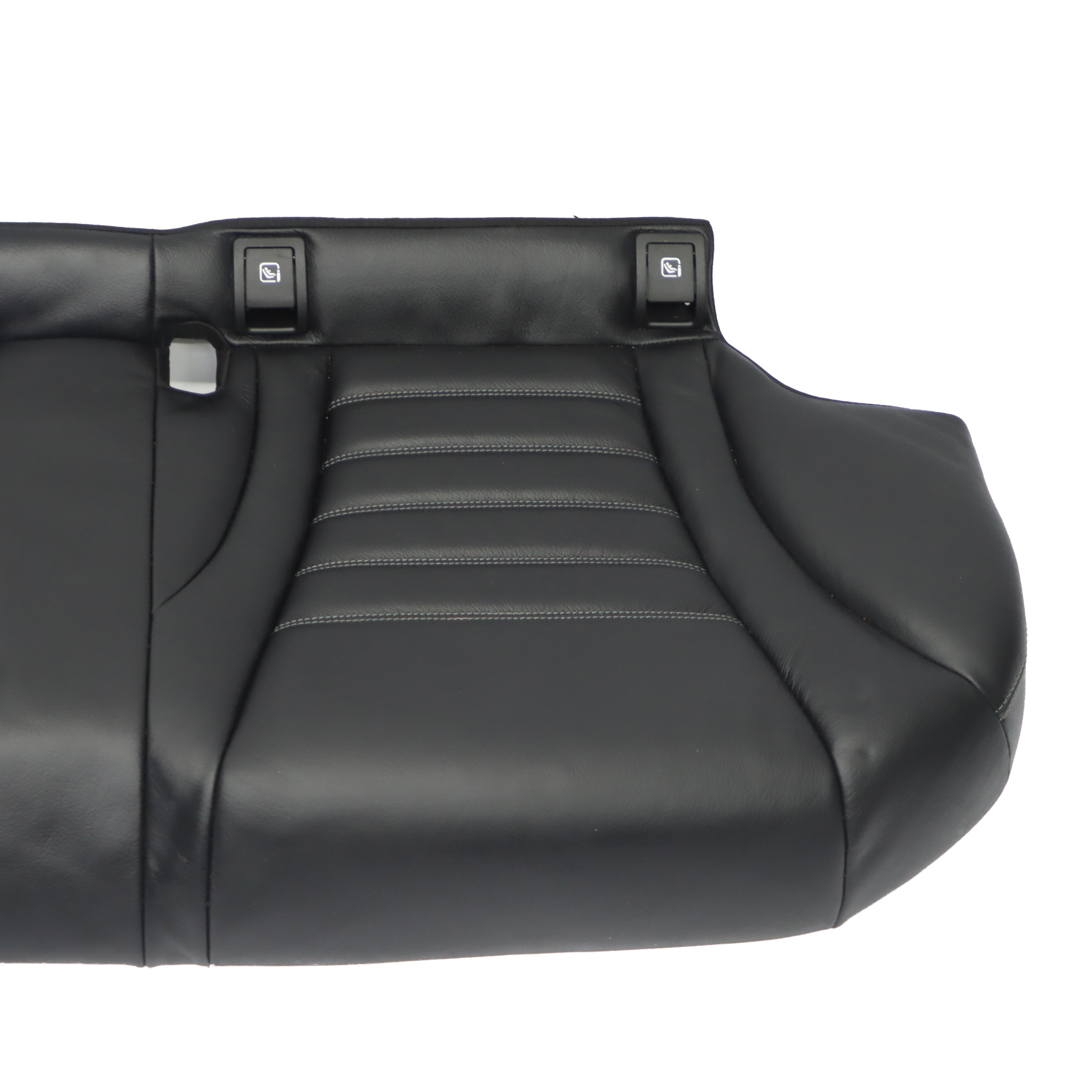 Mercedes W205 Rücksitzbank Couchverkleidung Trim Seating Schwarz Leder