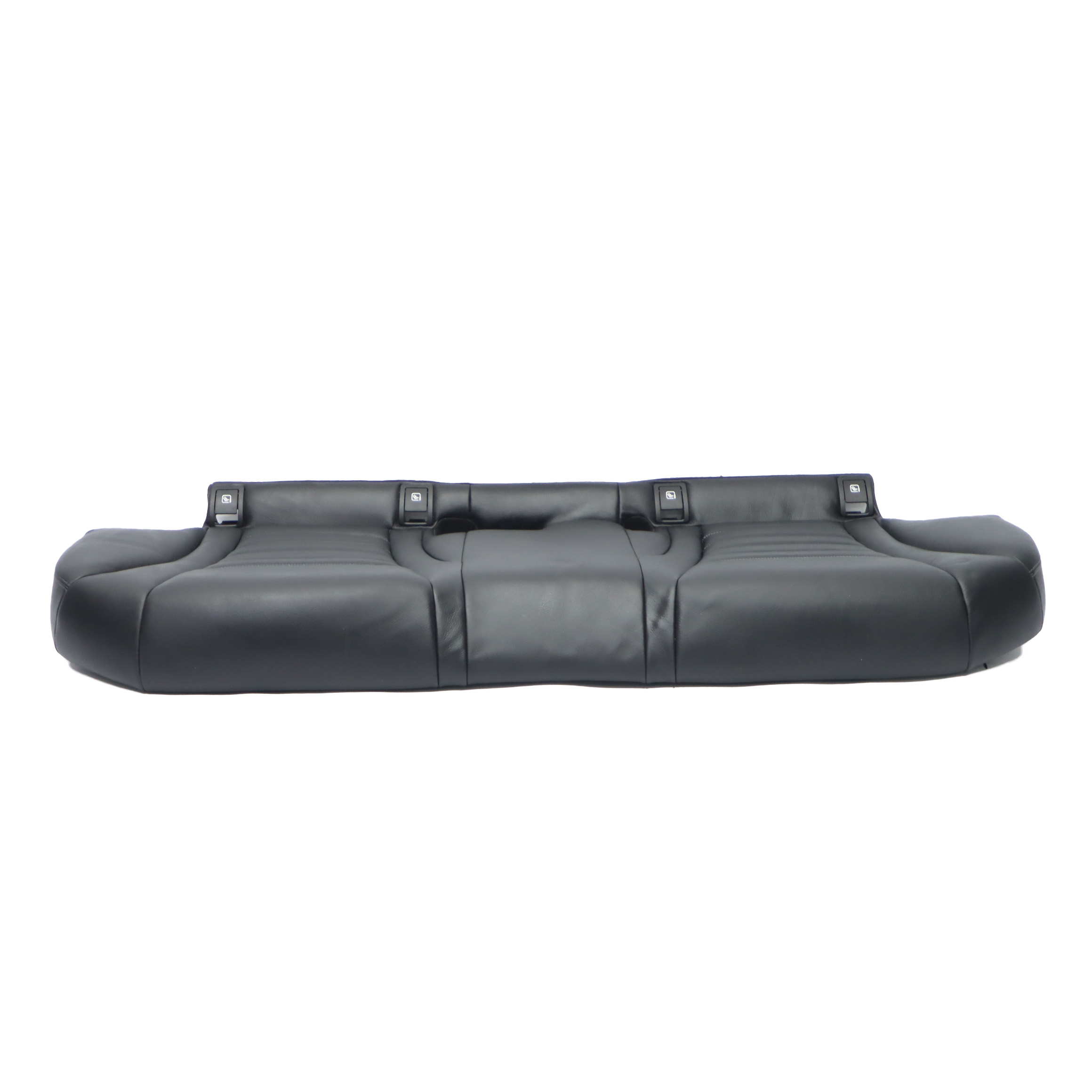 Mercedes W205 Rücksitzbank Couchverkleidung Trim Seating Schwarz Leder