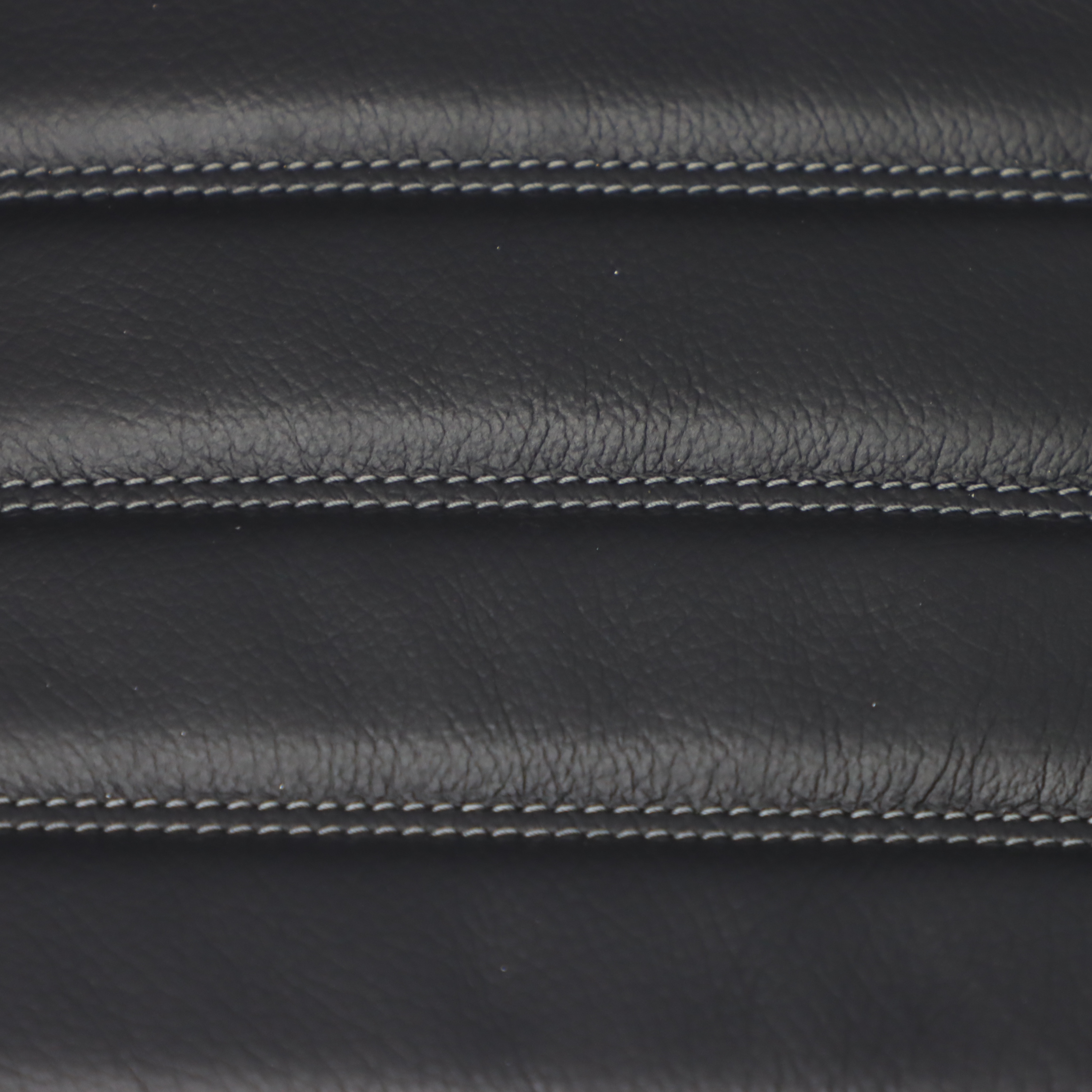 Mercedes W205 Rücksitzbank Couchverkleidung Trim Seating Schwarz Leder