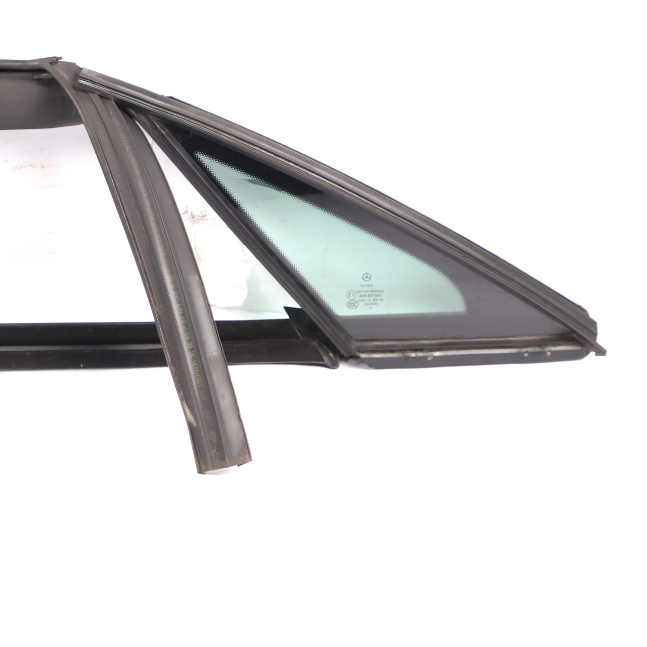 Mercedes C207 Quarter Side Window Rear Left N/S Seal Side Triangle Glass AS2