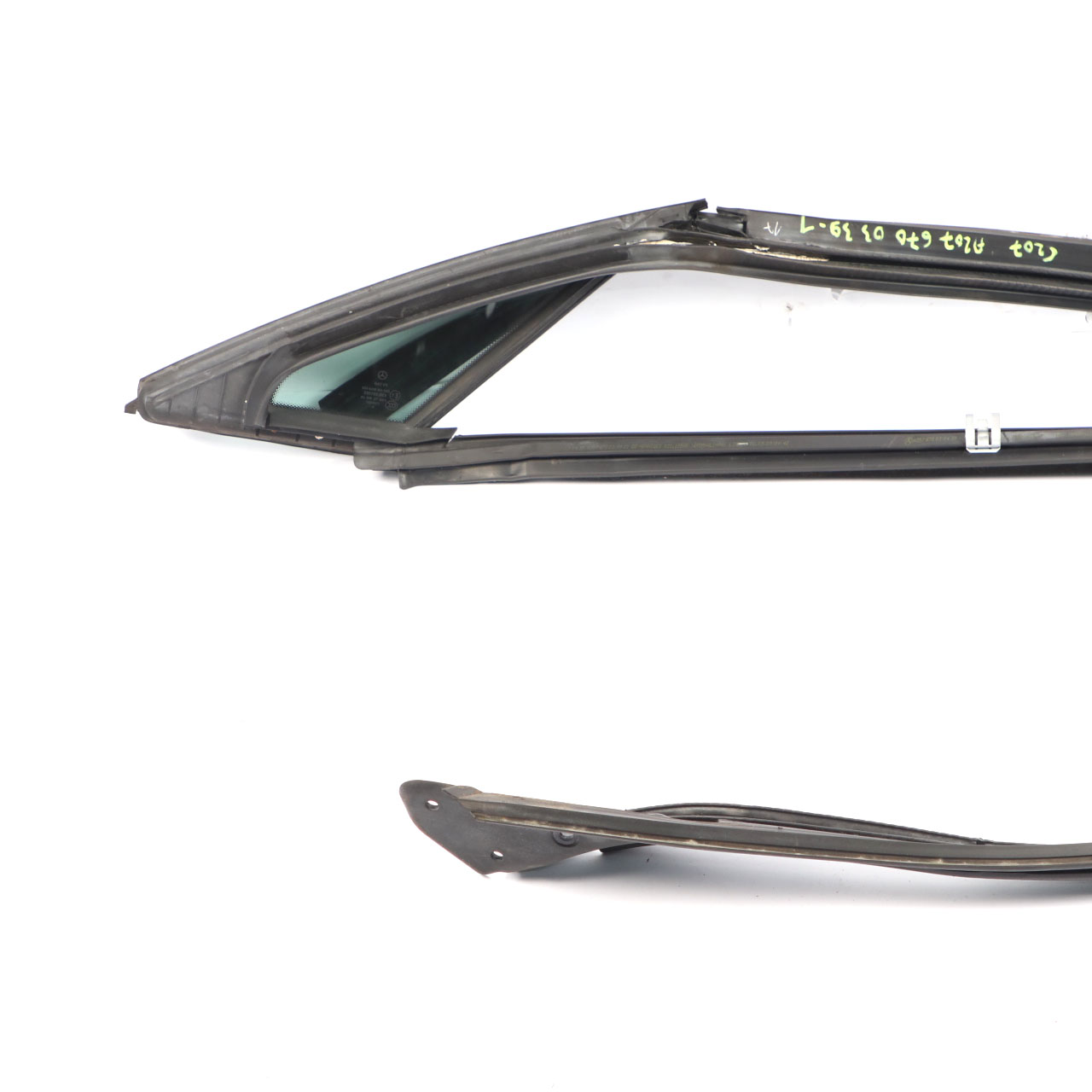 Mercedes C207 Quarter Side Window Rear Left N/S Seal Side Triangle Glass AS2