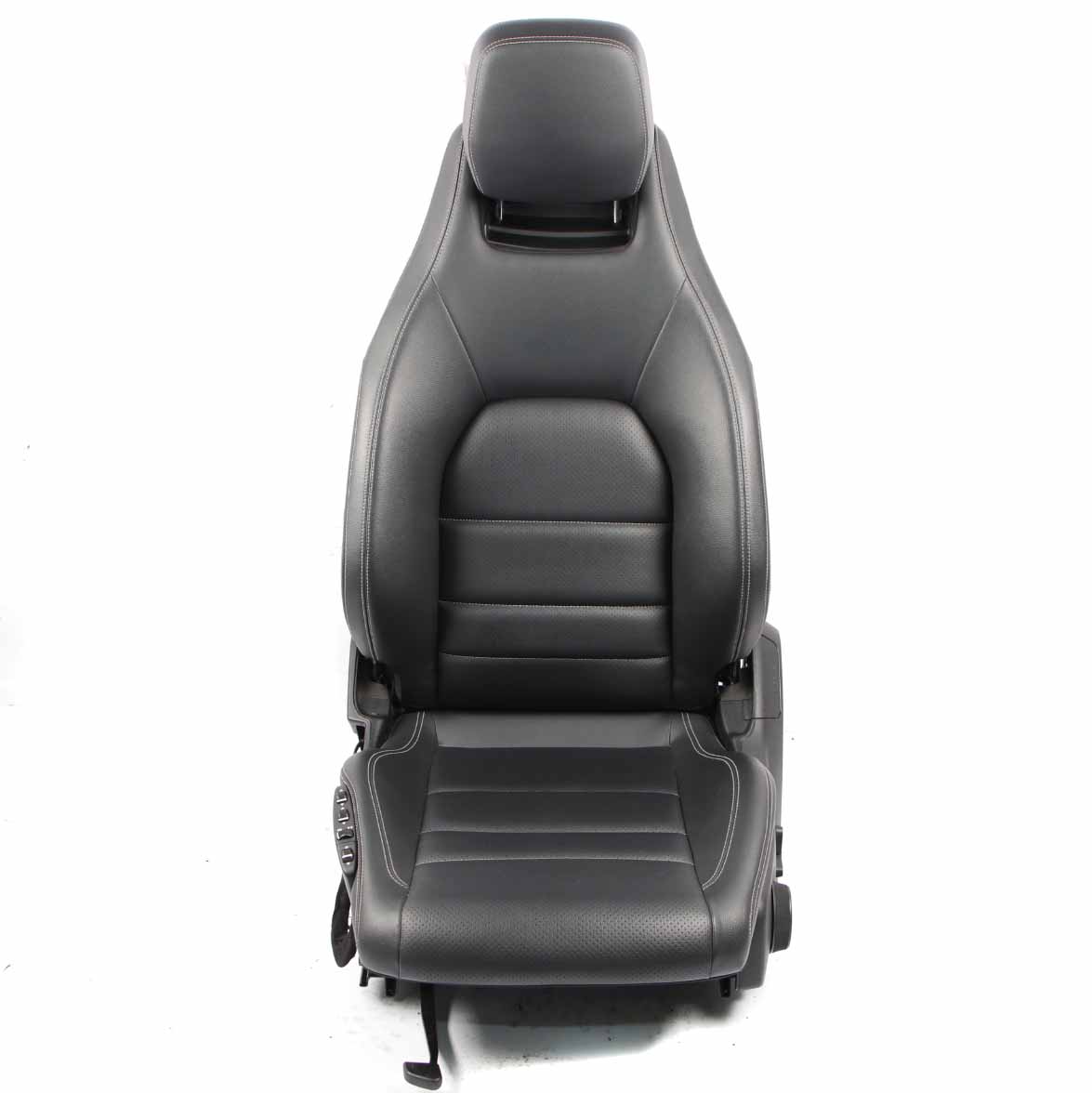 Vorder Sitz Mercedes W207 A207 Coupe Links Beheizt Leder Schwarz Multikontur