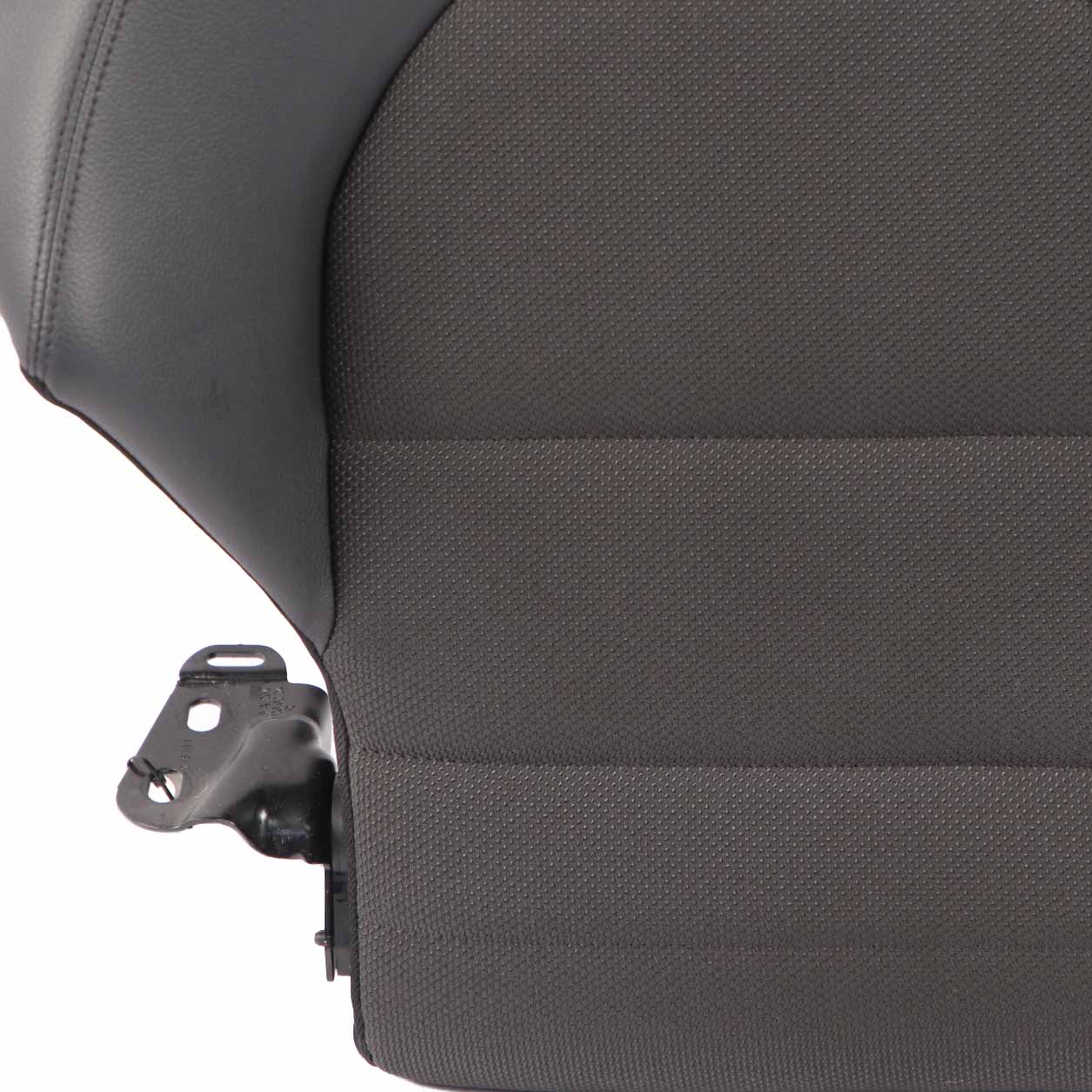 Sitz  Lehne Mercedes C204 C207 Hinten Rechts Bezug Schwarz Stoff Leder