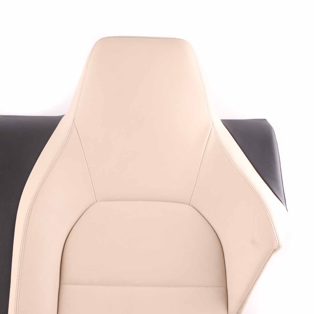 Seat Backrest Mercedes C204 C207 Rear Left N/S Back Cover Leather Beige