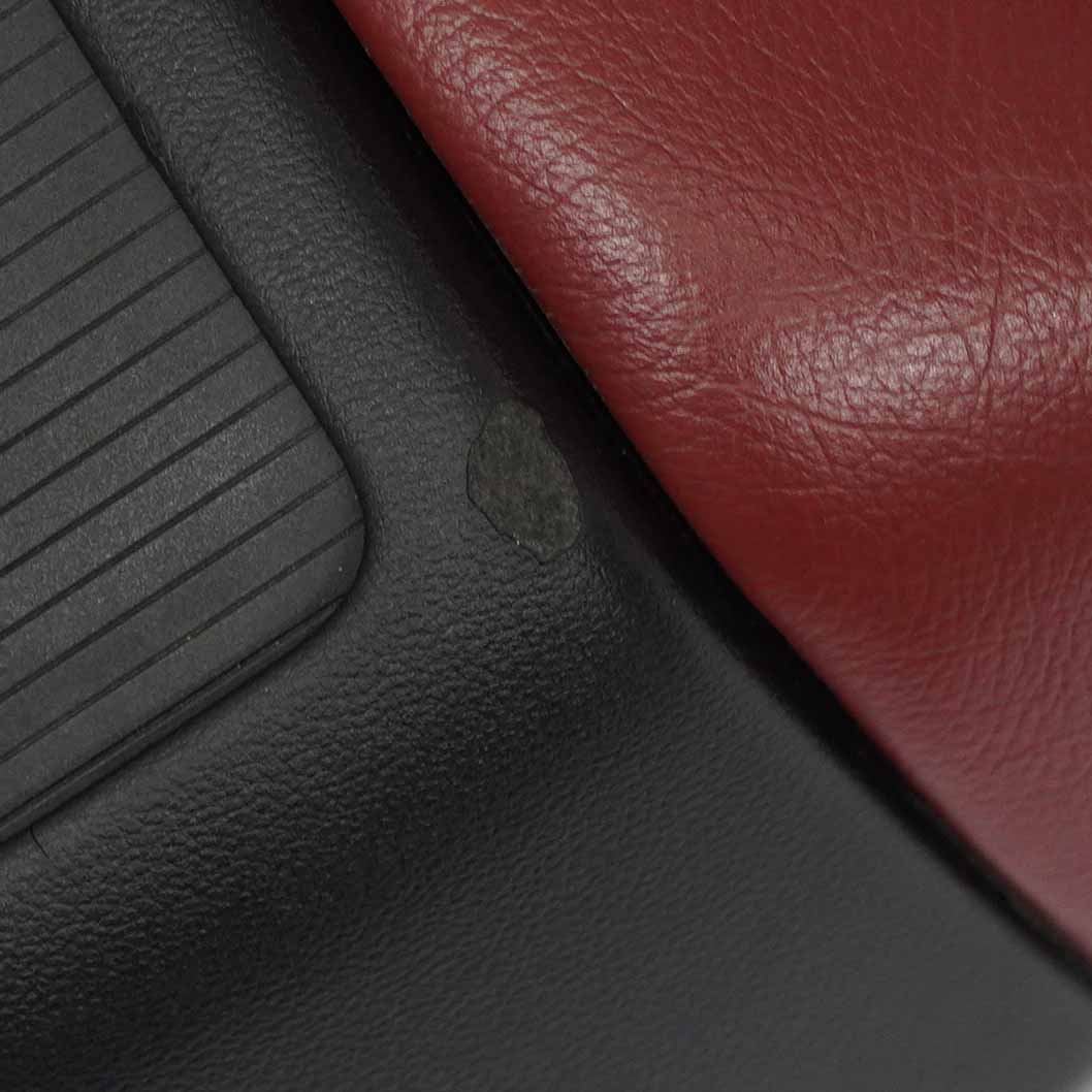 Rücksitzbank Mercedes A207 Cabrio Couch Sitzbezug Rot Leder