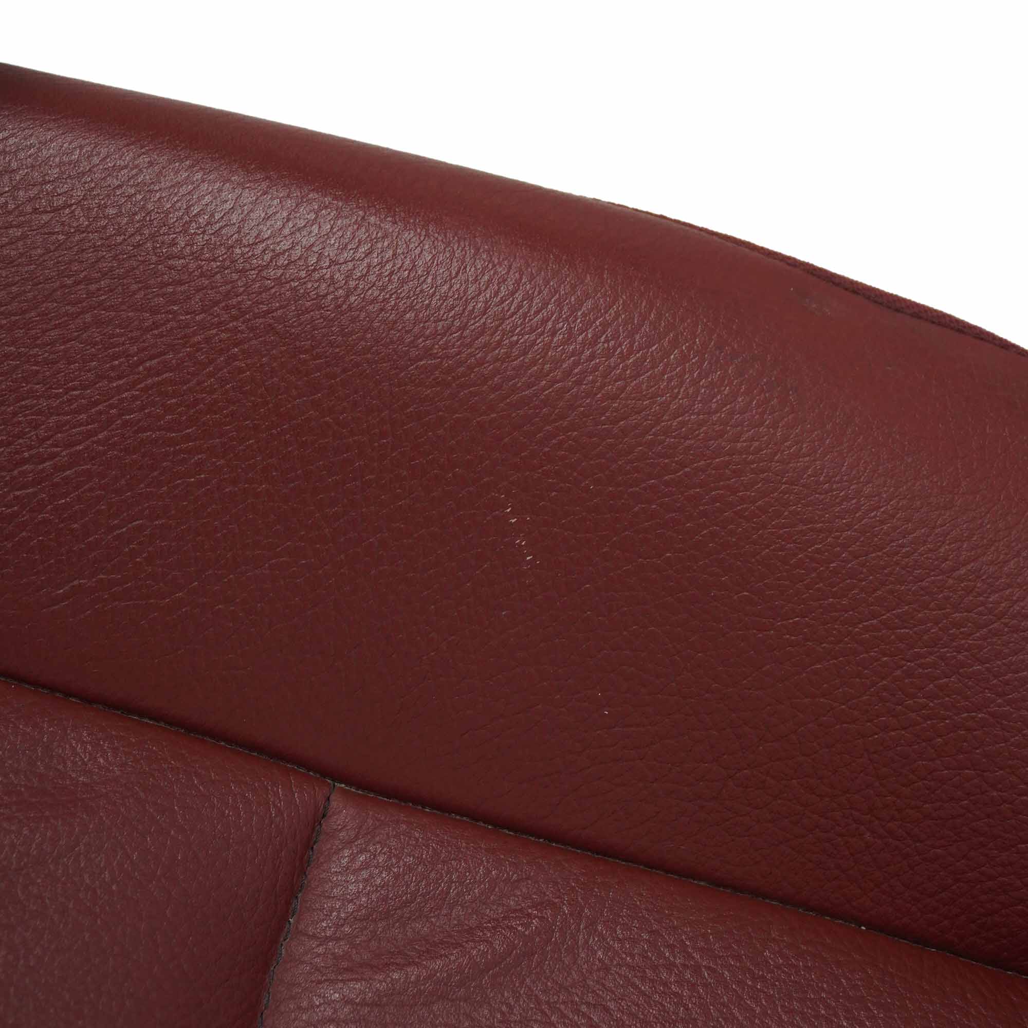 Rücksitzbank Mercedes A207 Cabrio Couch Sitzbezug Rot Leder