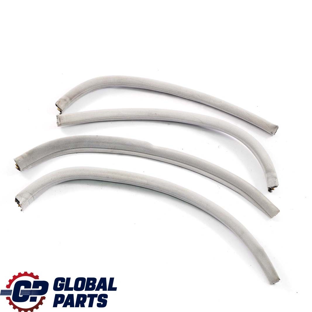 Mercedes-Benz CLK W208 Front Left Right Door Edge Protection Strip Set Grey