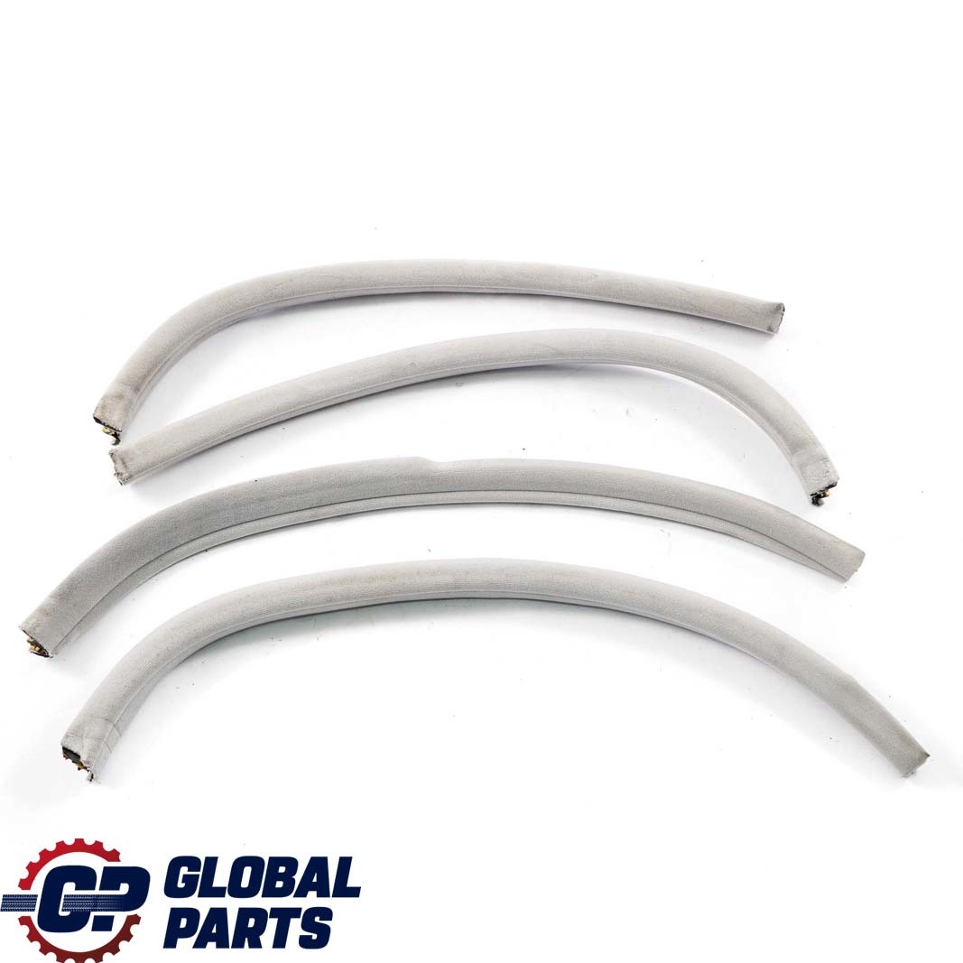 Mercedes-Benz CLK W208 Front Left Right Door Edge Protection Strip Set Grey