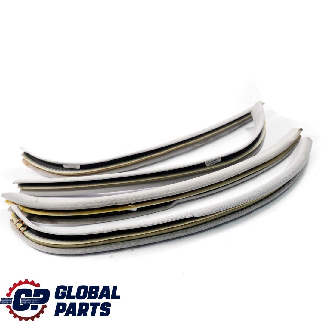 Mercedes-Benz CLK W208 Front Left Right Door Edge Protection Strip Set Grey