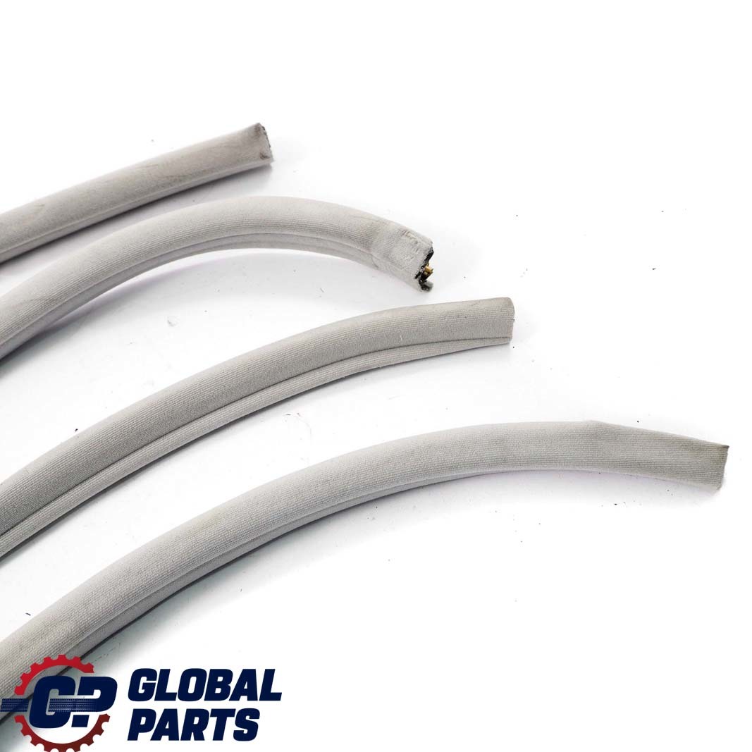 Mercedes-Benz CLK W208 Front Left Right Door Edge Protection Strip Set Grey