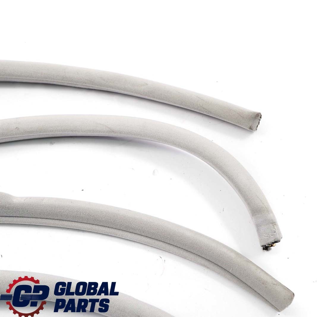 Mercedes-Benz CLK W208 Front Left Right Door Edge Protection Strip Set Grey