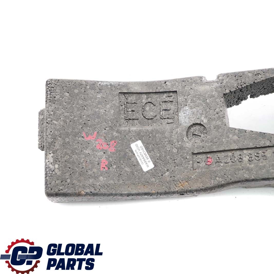 Mercedes-Benz C208 W208 Front Right O/S Bumper Impact Absorber Foam A2088851237