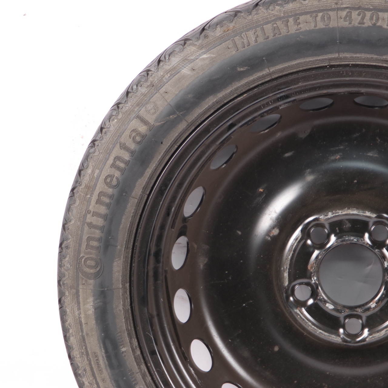 Mercedes W203 C209 Spare Wheel Steel Tyre R16 7J ET:37 125/80 A2094000302