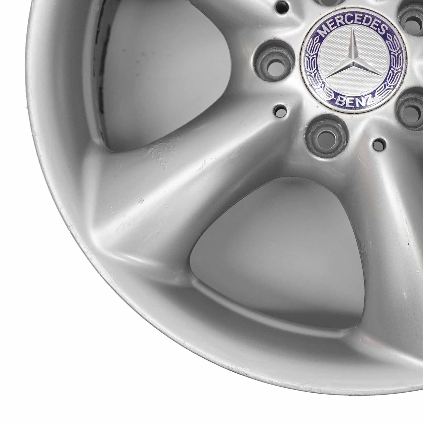 Mercedes W203 W209 jante alliage avant argent 17" ET:36 7,5J A2094010502