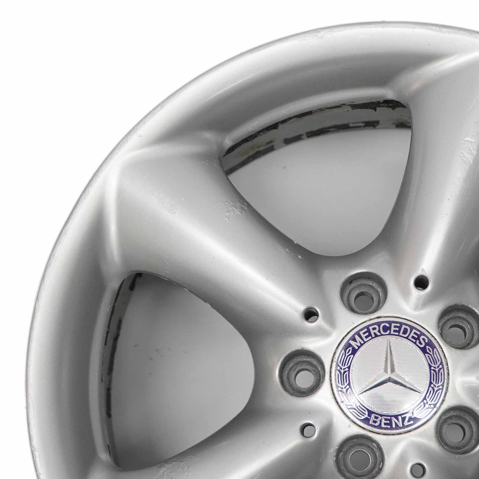 Mercedes W203 W209 jante alliage avant argent 17" ET:36 7,5J A2094010502