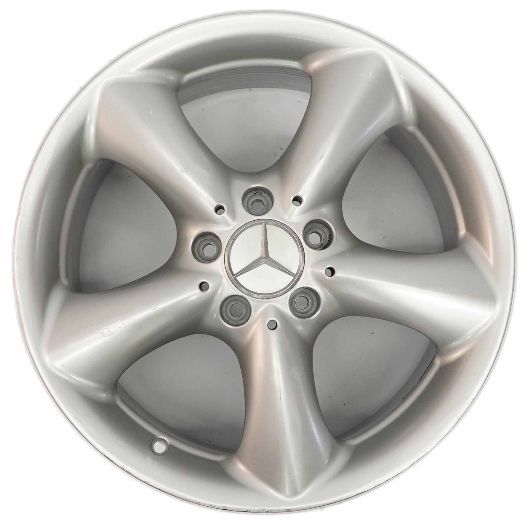 Mercedes W203 W209 Silberne Leichtmetall felge vorne 17" ET:36 7,5J A2094010502