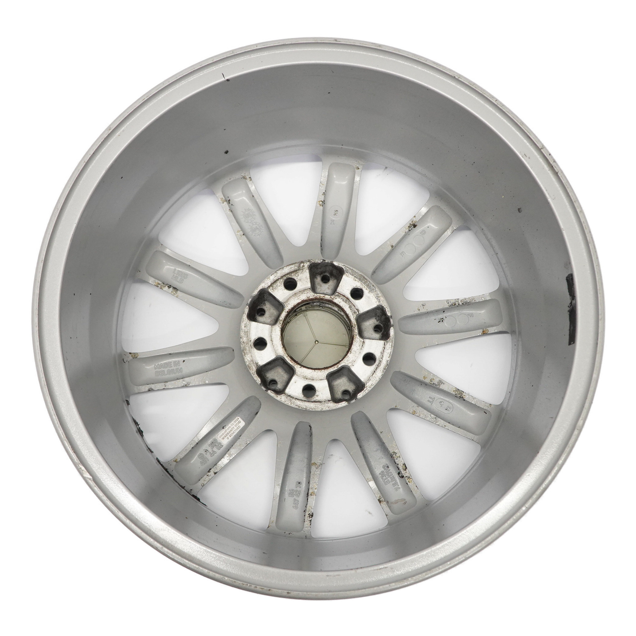 Mercedes C209 Jante Alliage Argentée Double Rayon 17" 7.5J ET:36 A2094014402