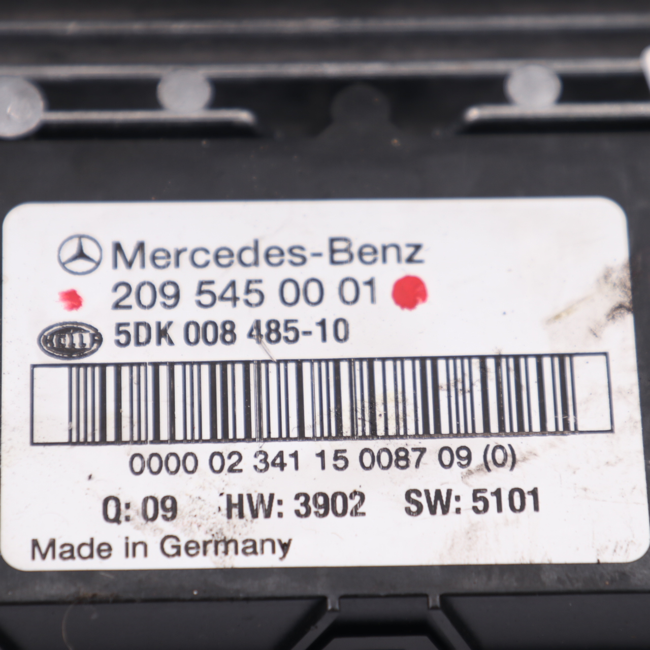 Mercedes CLK W209 Sicherungskasten Relais Steuereinheit Modul SAM A2095450001