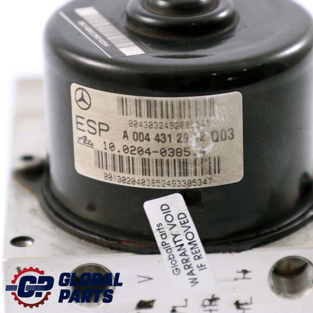 Mercedes-Benz C CLK Class W203 C209 ABS Hydraulic Brake Pump Unit A0325459132