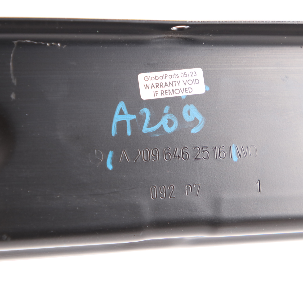 Mercedes A209 Heckverkleidung Klappdeckel Heckhalterung Abdeckung A2096462516