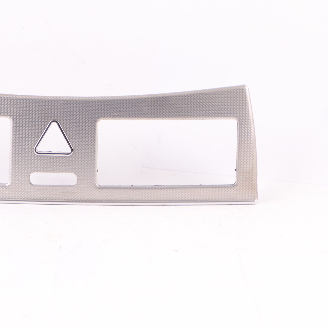 Mercedes CLK C209 Mittelkonsole Hazard Schalter Frame Abdeckung Alu A2096802707