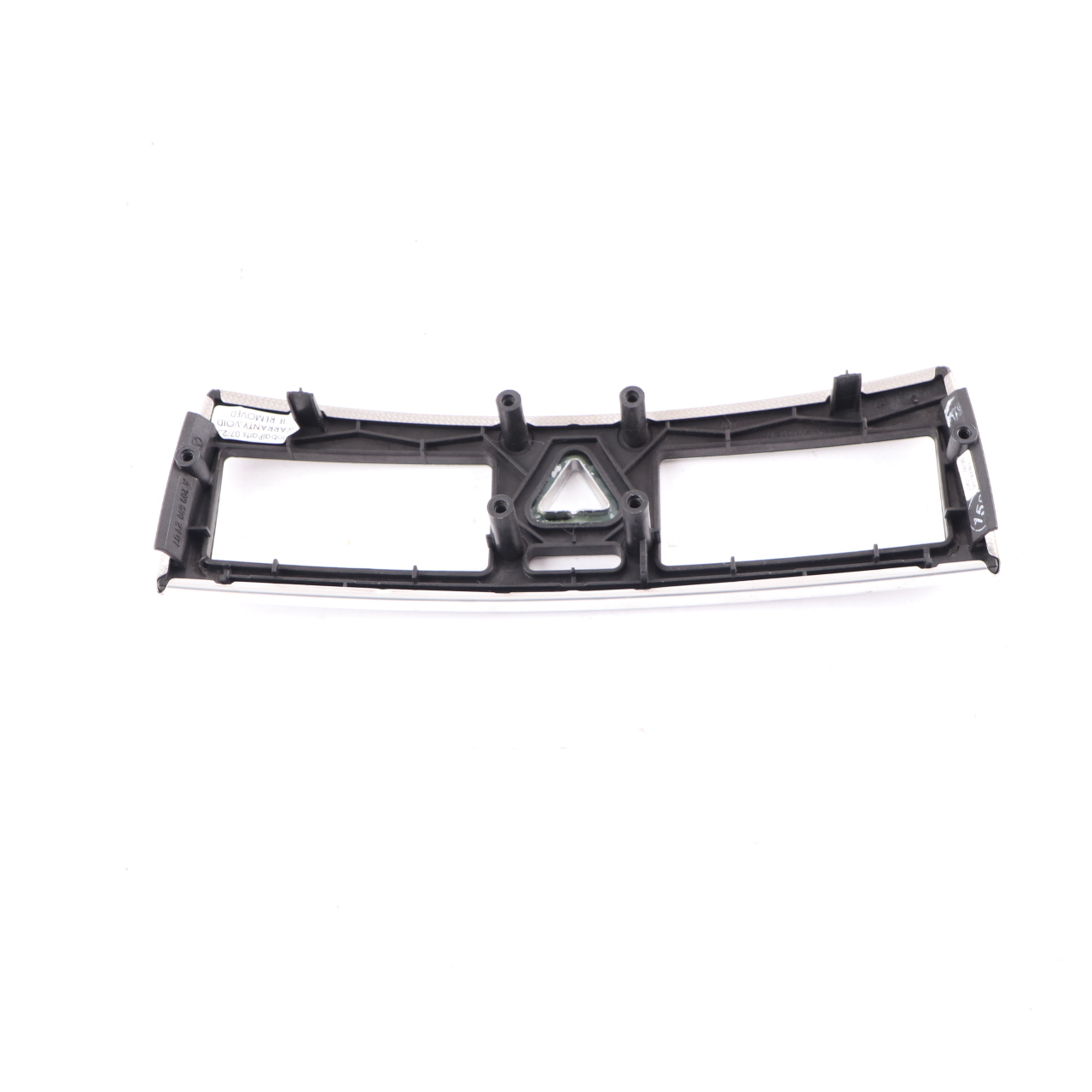 Mercedes CLK C209 Mittelkonsole Hazard Schalter Frame Abdeckung Alu A2096802707