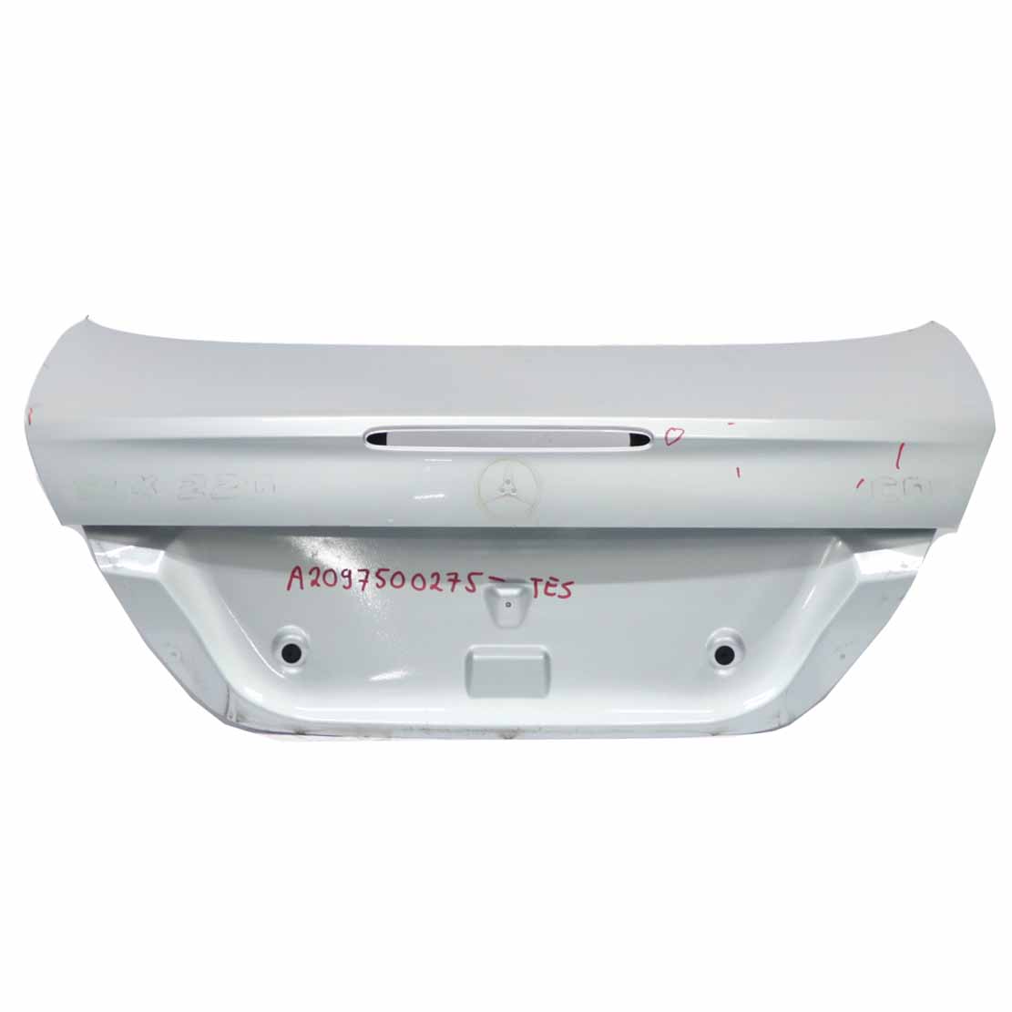 Mercedes CLK C209 Boot Trunk Lid Tailgate Tellurium Silver Metallic - 762