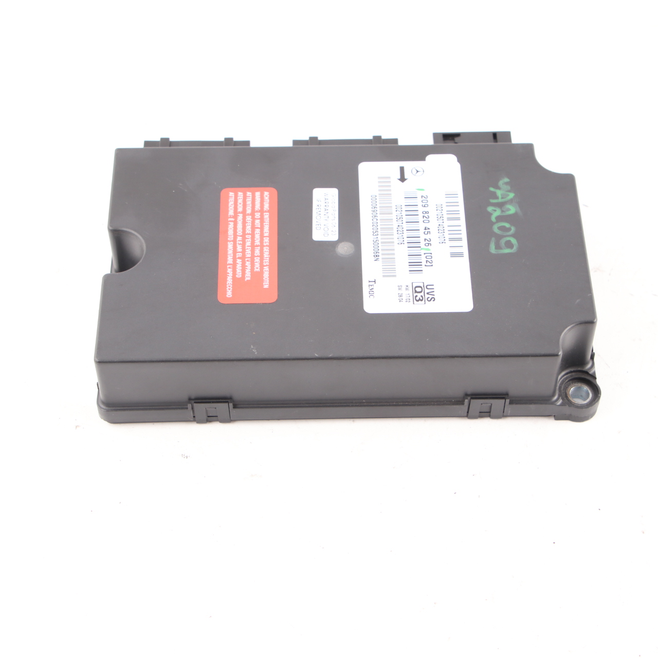 Mercedes CLK W209 Cabrio Verdecksteuergerät Modul ECU A2098204526