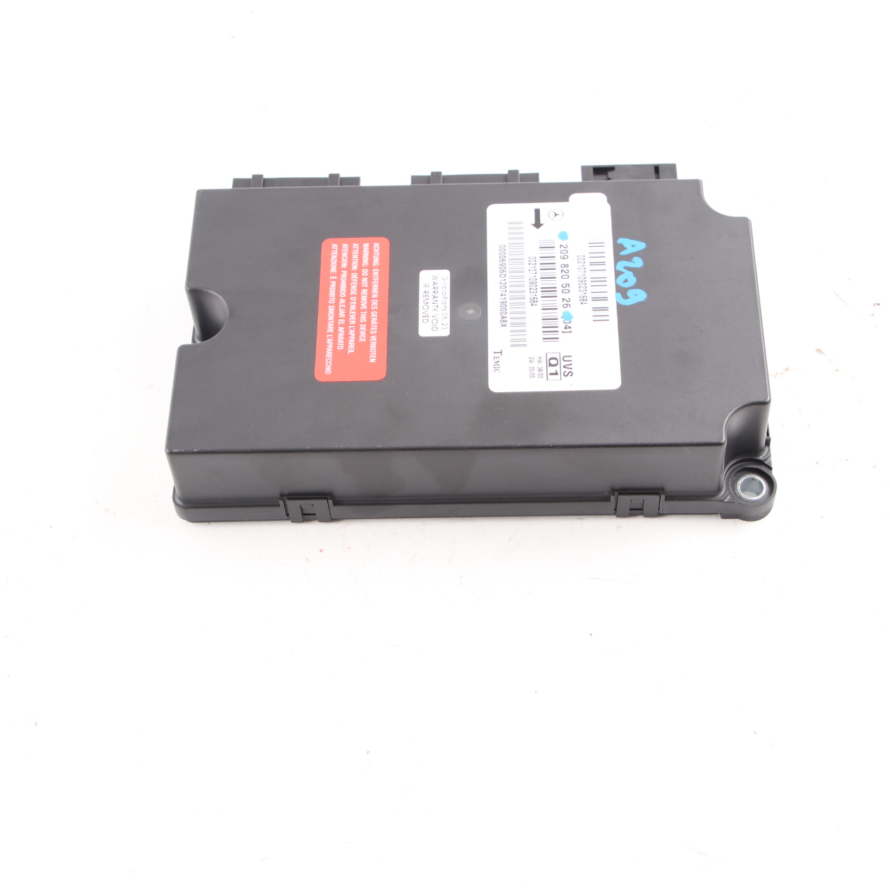 Mercedes W209 Cabrio Dachmodul Verdecksteuergerät ECU A2098205026