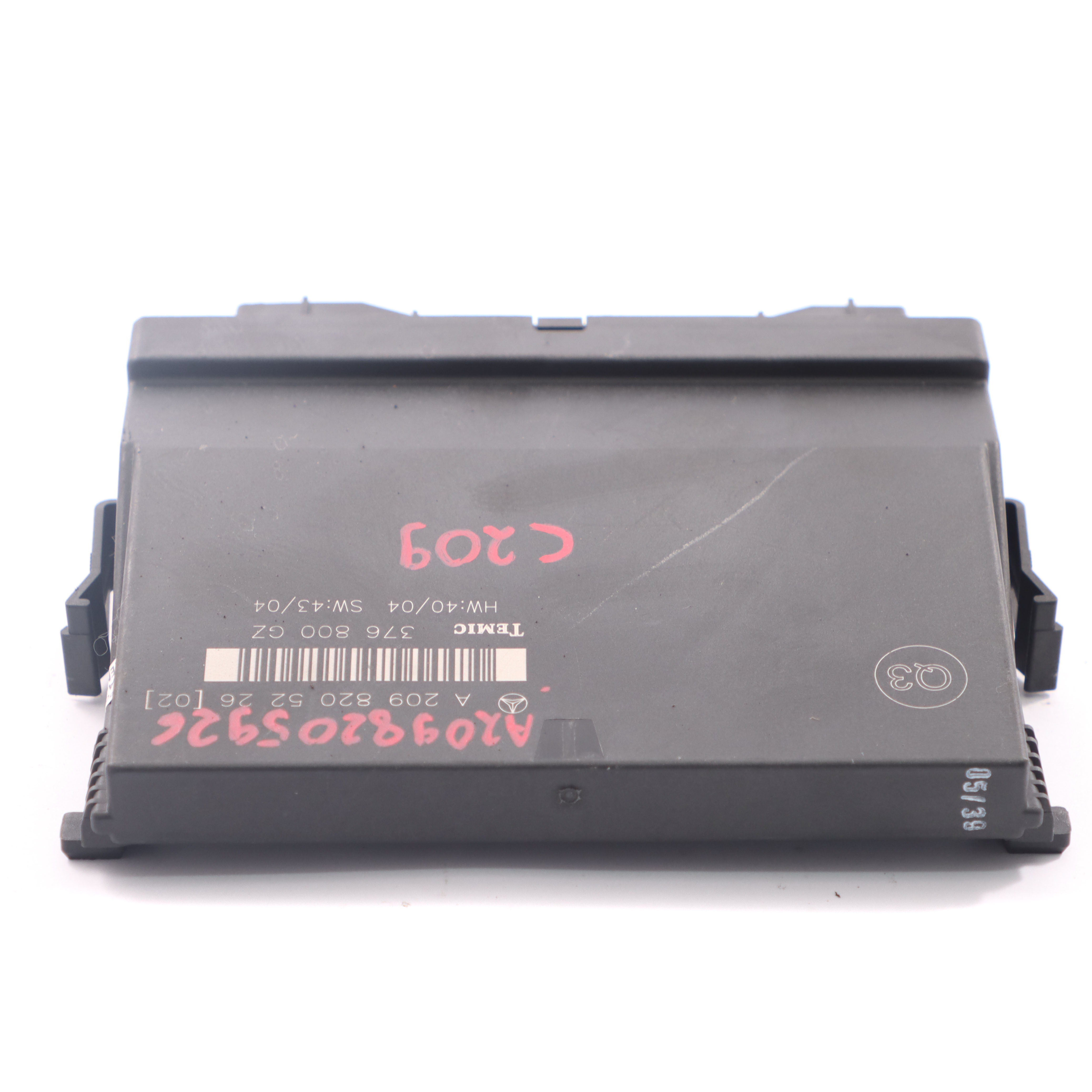 Mercedes CLK C209 Hinten Körper Steuerung Modul Einheit BCM ECU A2098205226