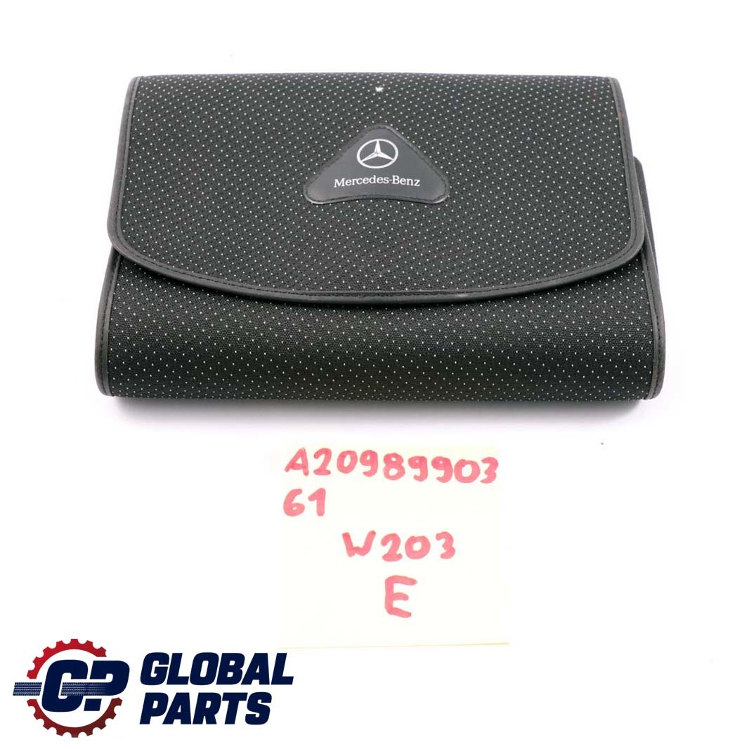 Mercedes-Benz A C Klasse W169 W203 Handbuch Buch Schuber Tasche A2098990361