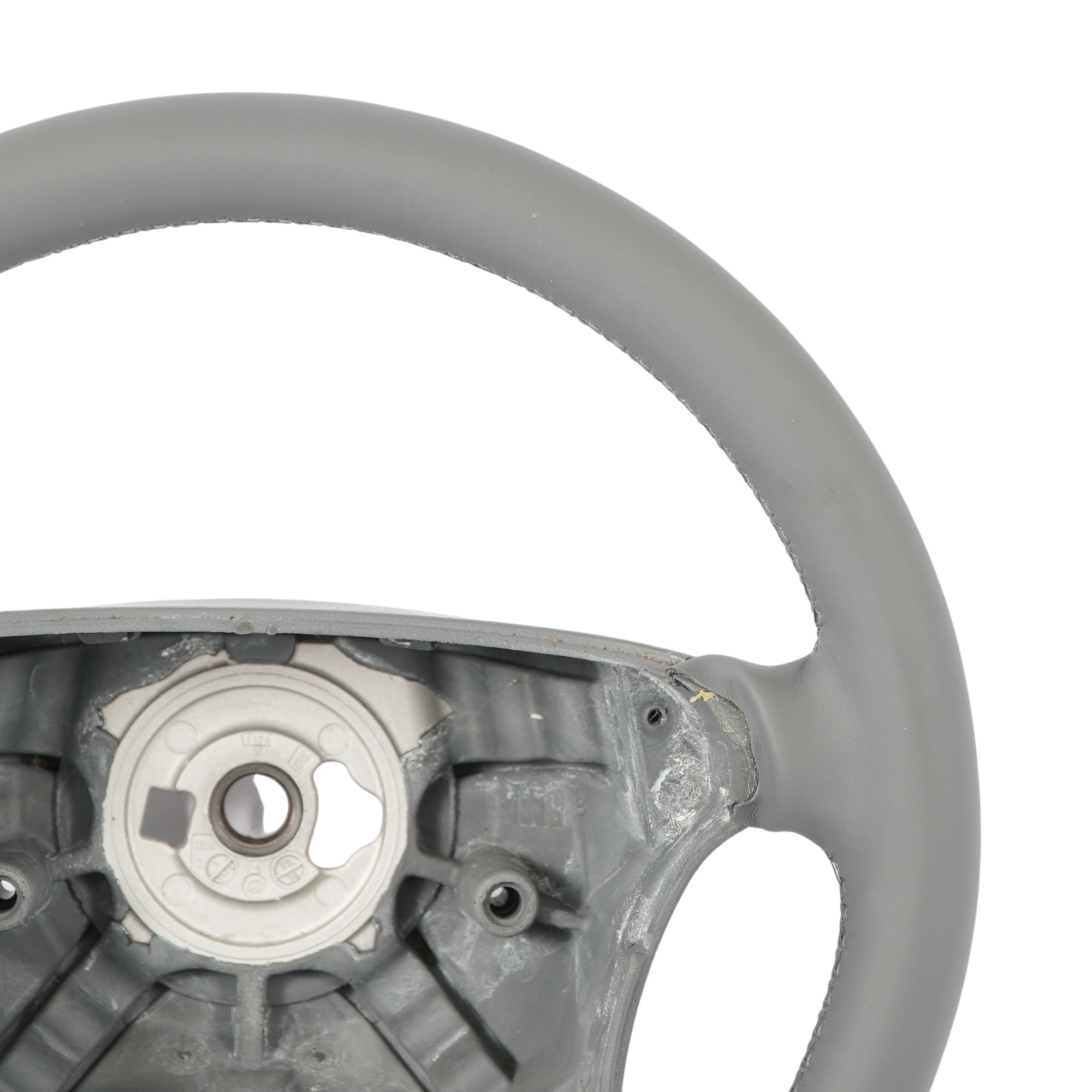 Mercedes W210 S210 CLK C208 W208 A208 NEW Grey Leather Steering Wheel