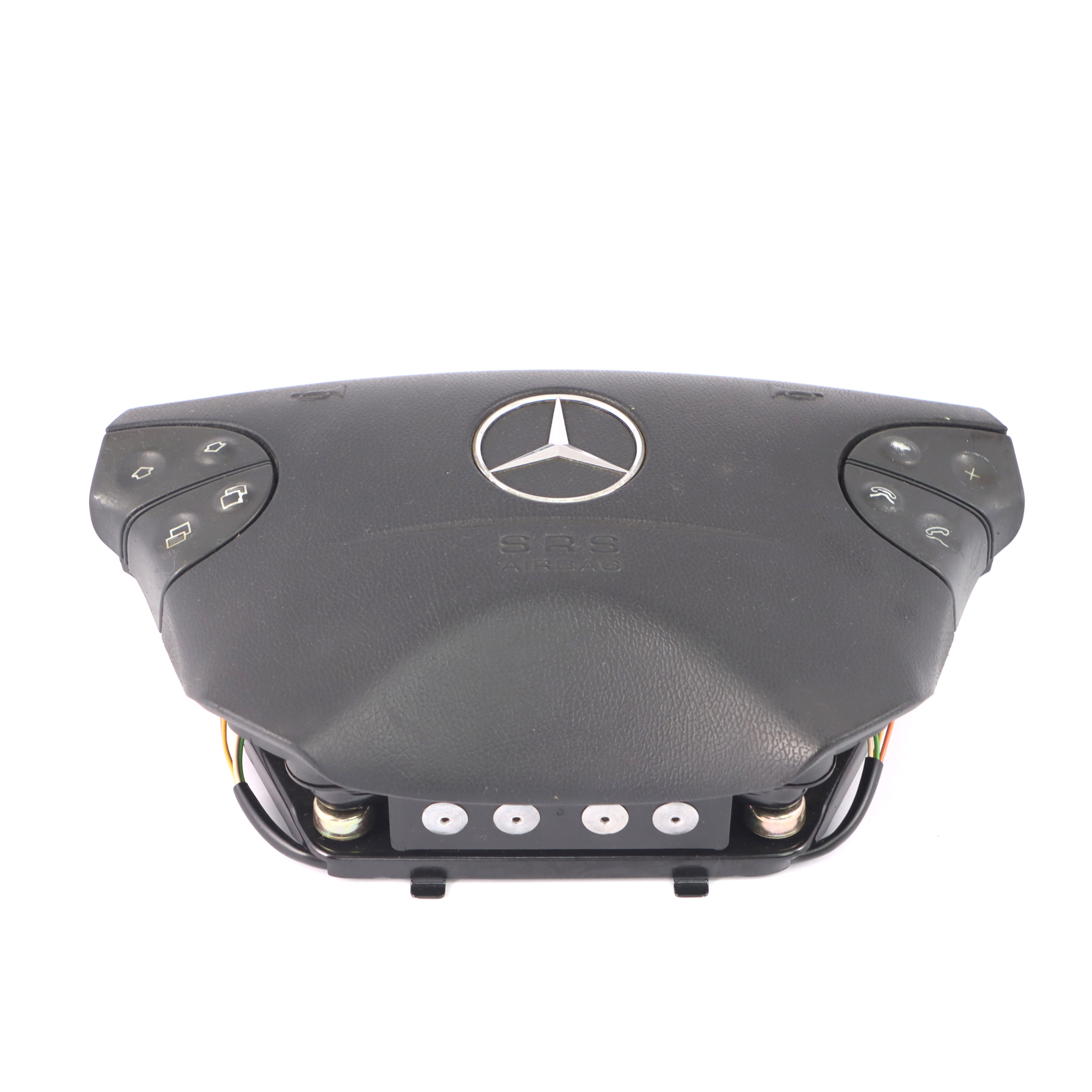 Mercedes W210 Steering Wheel Air Module Driver's Side Black A2104600398