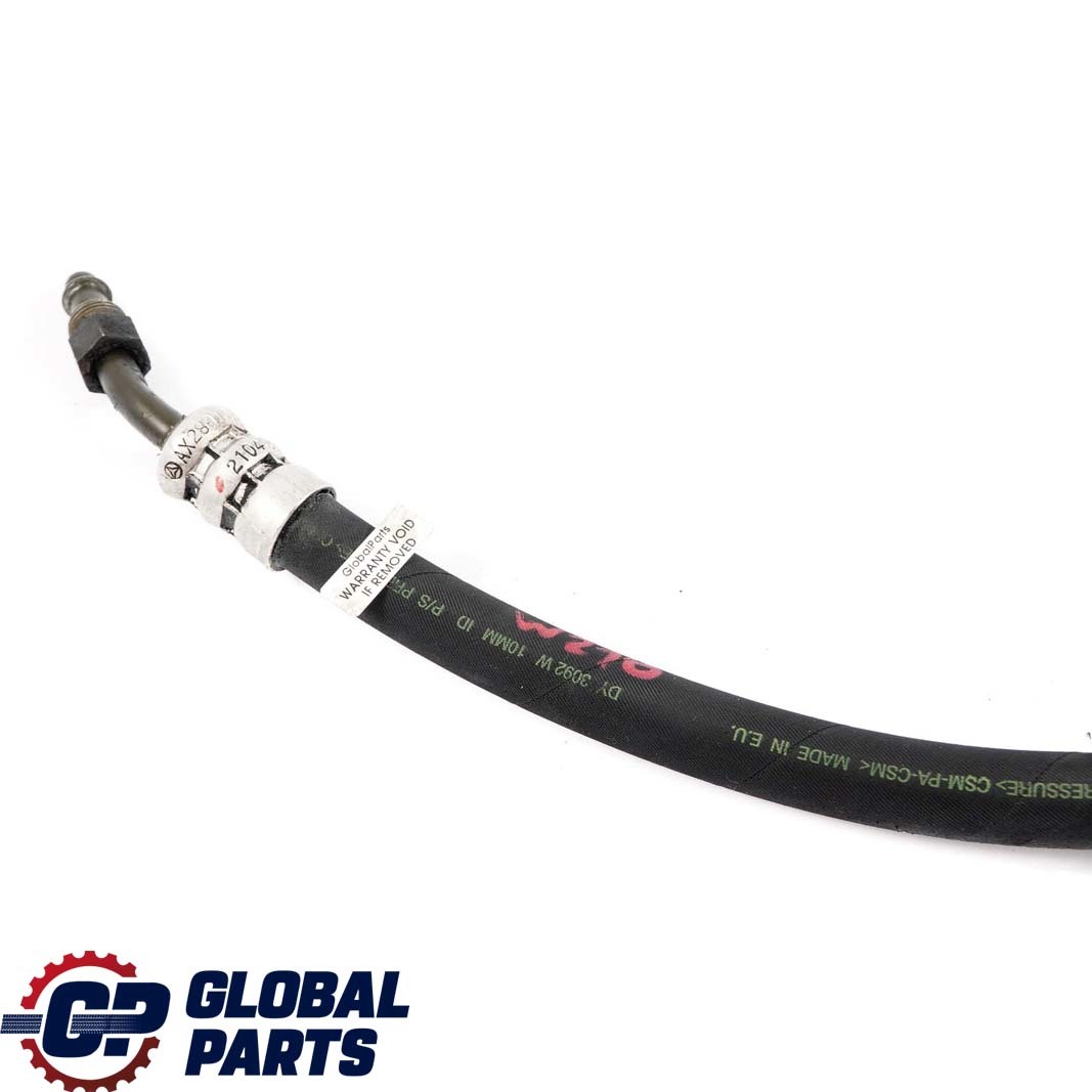 Mercedes-Benz E W210 320 CDI Steering Oil Pump Delivery Pipe Line A2104661681