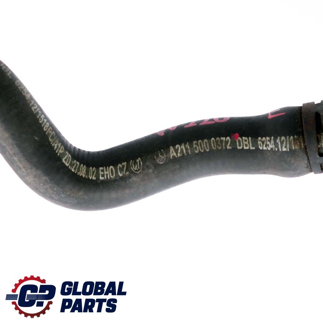 Mercedes-Benz E-Class W211 Expansion Tank Coolant Hose Pipe A2115000372