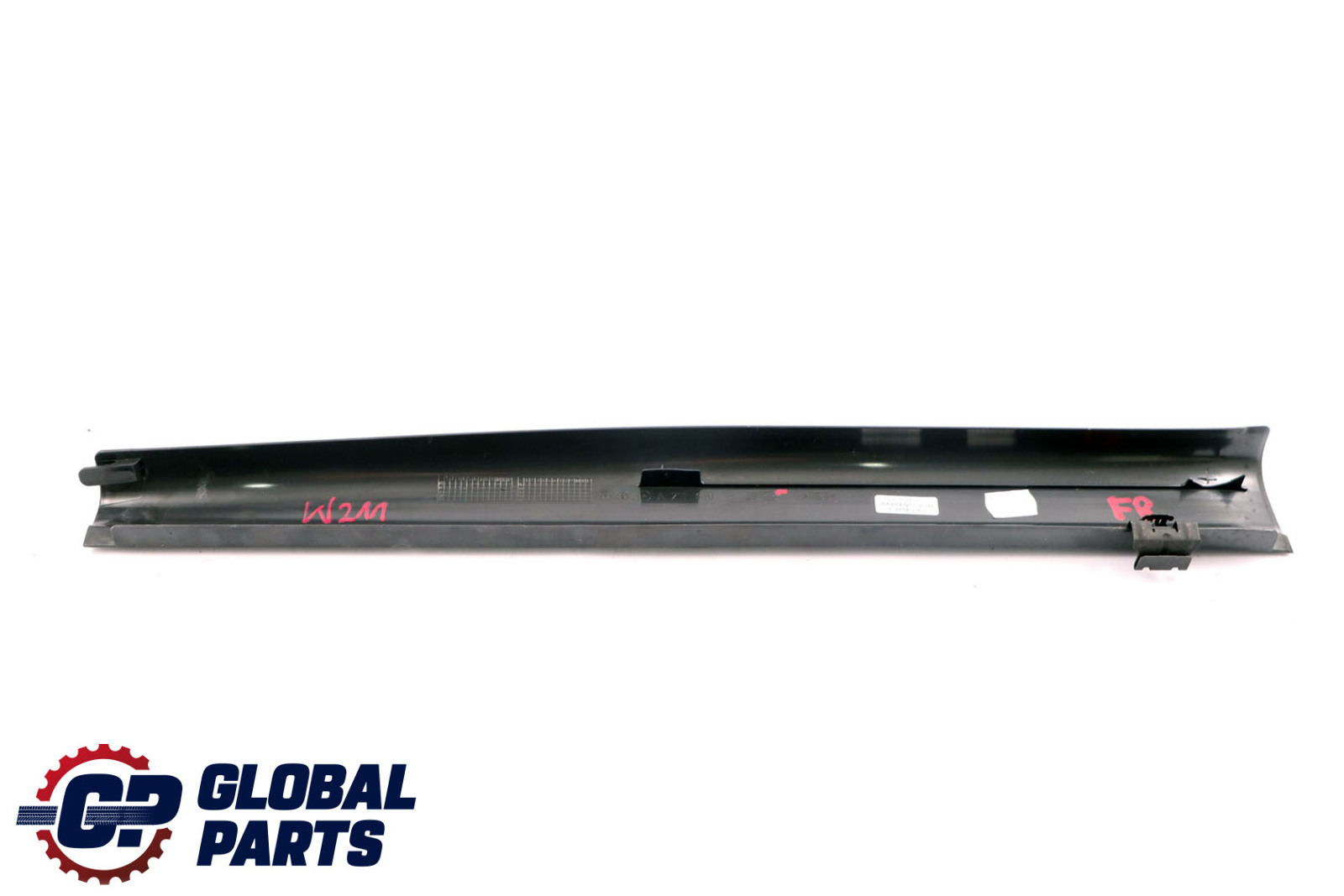 Mercedes E-Class S211 Front Inside Right O/S Rail Trim Cover Black A2116801835