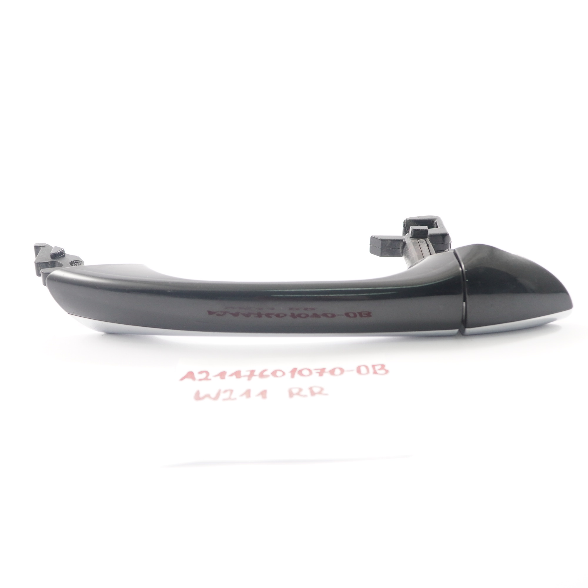 Mercedes S211 W211 Handle Rear Right O/S Door Obsidian Black Metallic - 197