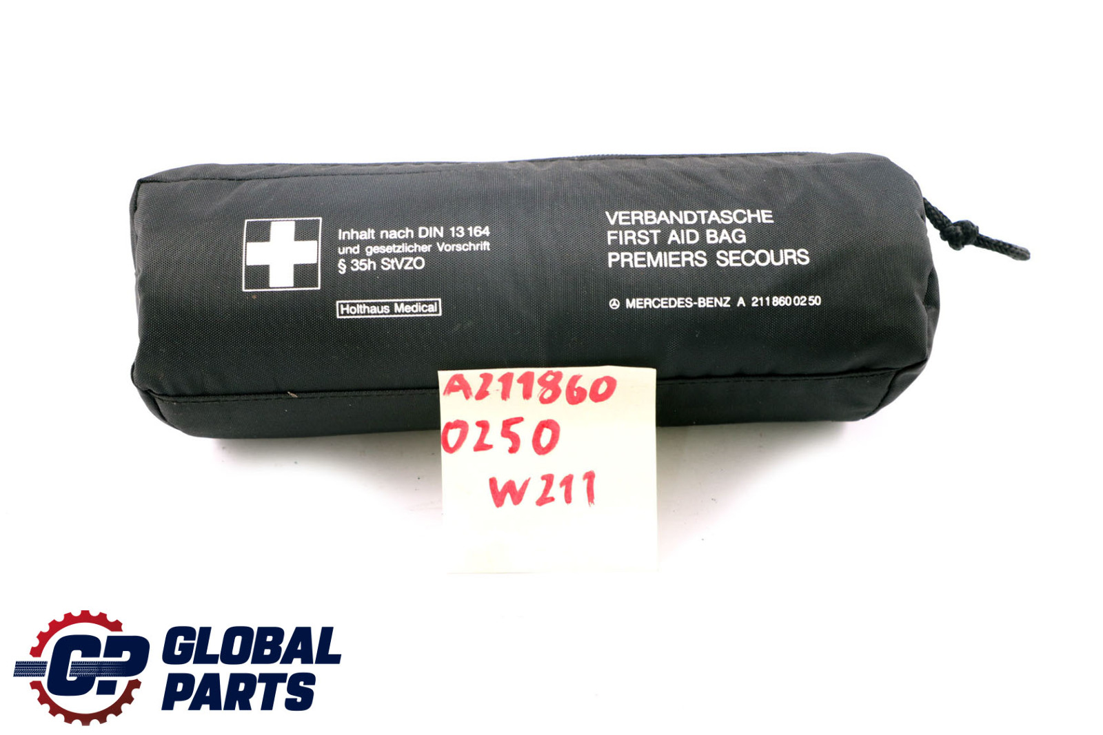 Mercedes E-Class S211 W211 First Aid Emergency Medical Kit Pouch A2118600250