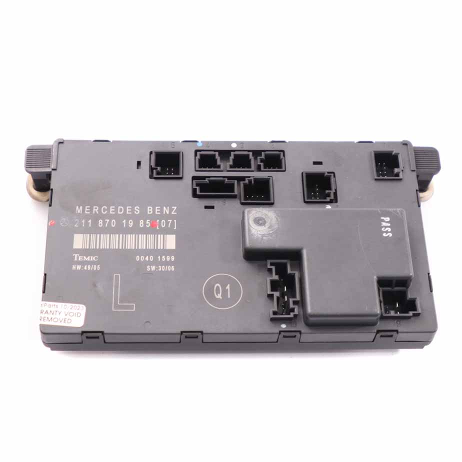 Mercedes W211 Tür modul vorne links Steuergerät ECU A2118701985