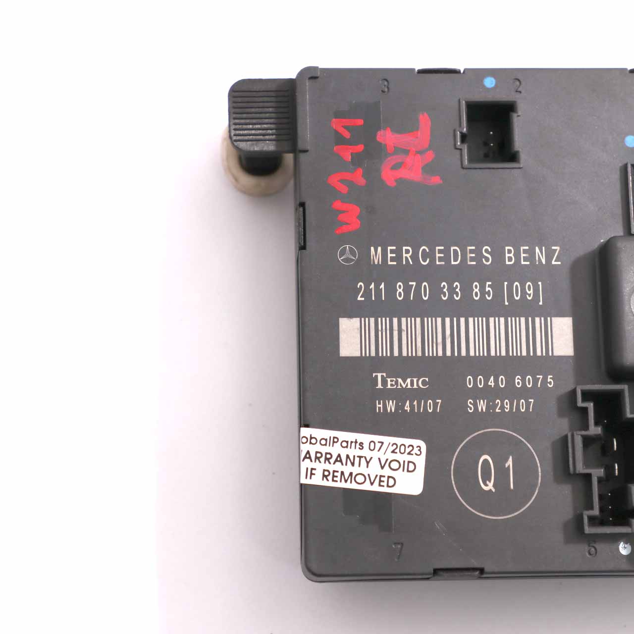 Mercedes W211 Door Module Rear Left N/S Control Unit ECU A2118703385