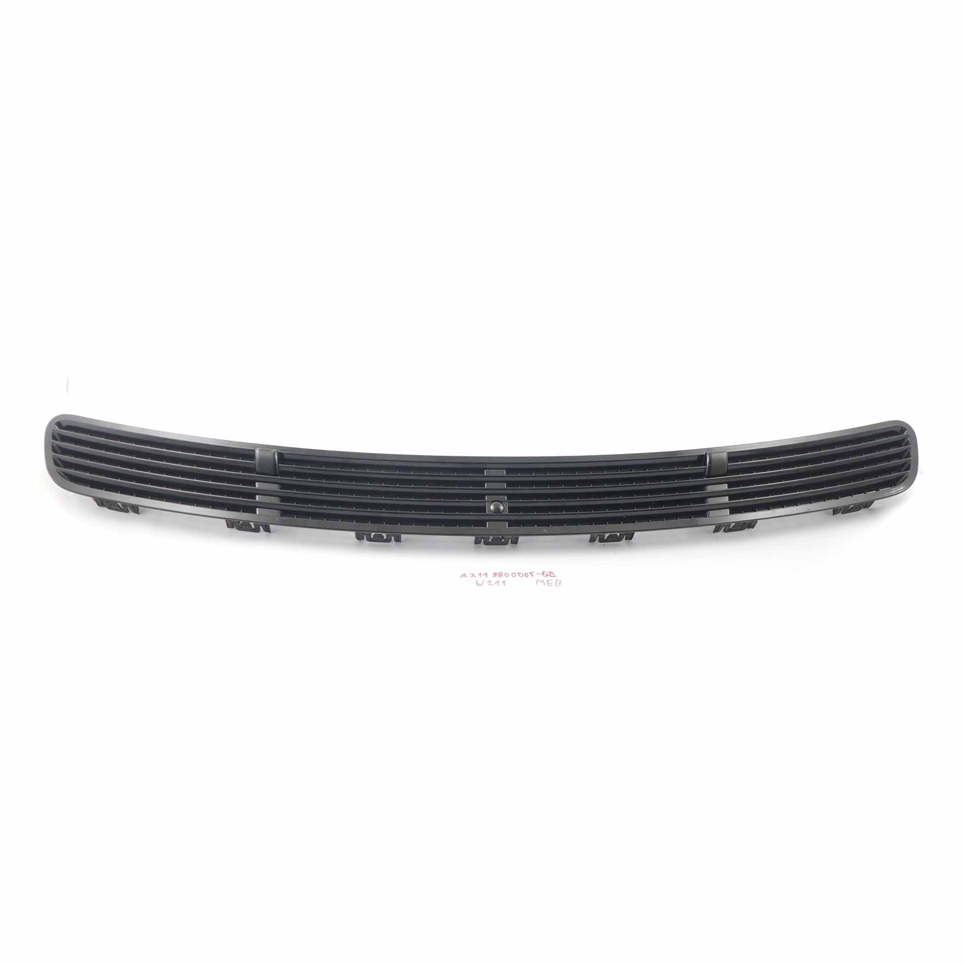 Mercedes W211 Motor haube Scuttle Haube Grill Melanit Schwarz 185 A2118800005