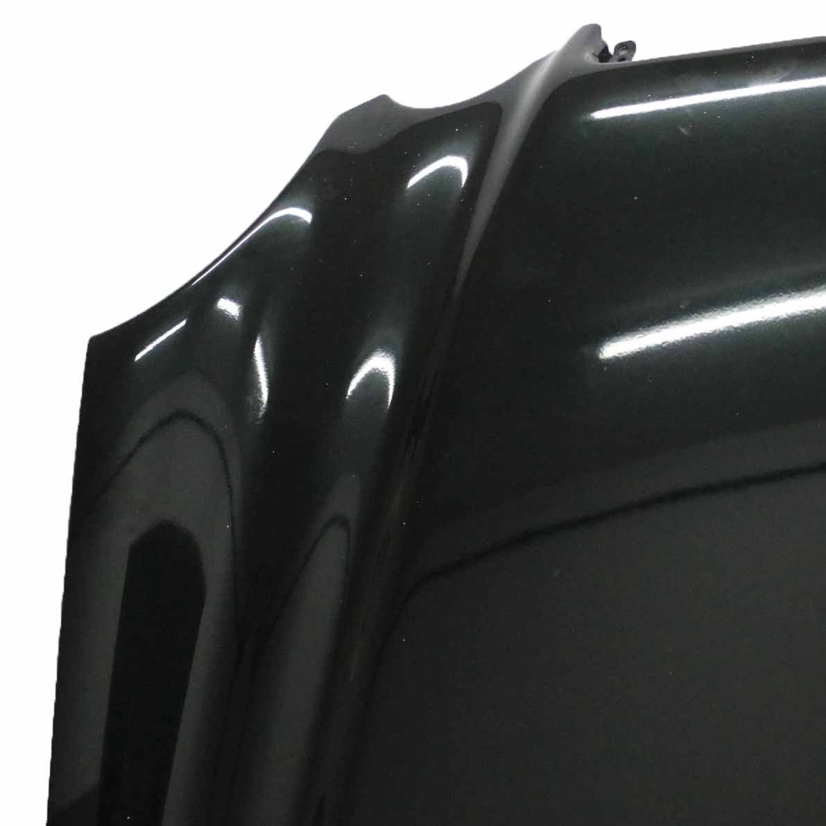 Mercedes W211 Hood Bonnet Trim Panel Covering Melanite Black Metallic - 185