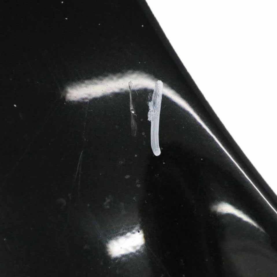 Mercedes W211 Hood Bonnet Trim Panel Covering Melanite Black Metallic - 185