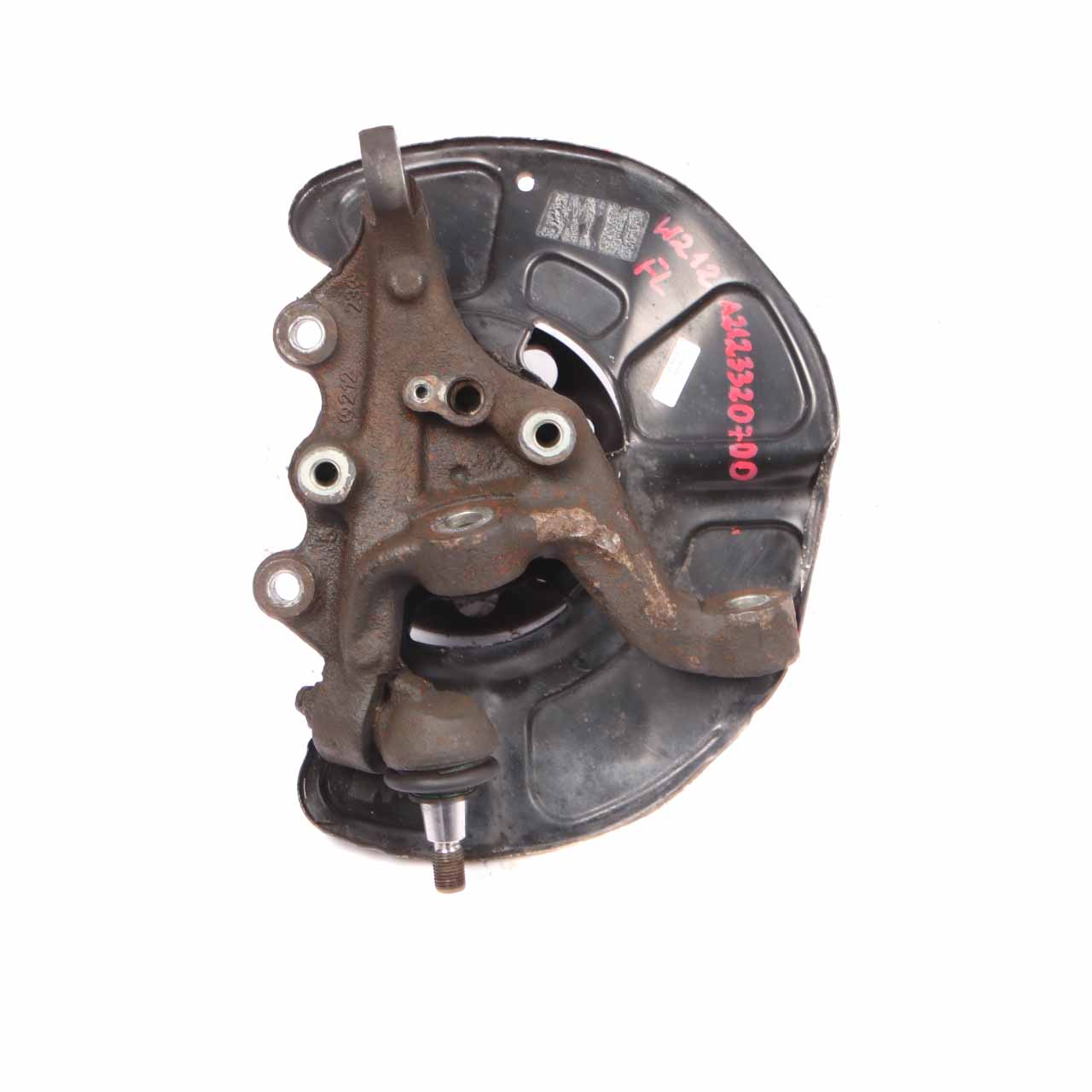 Mercedes W212 Wheel Carrier Front Left N/S Axle Suspension Wheel Hub Mount